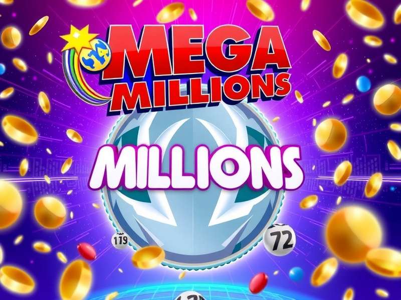 Mega Millions play slip and ticket example