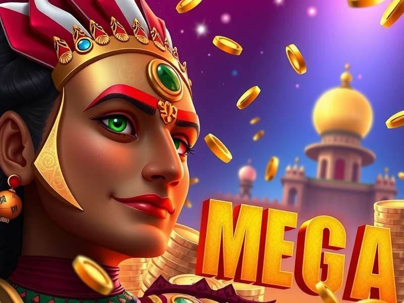 Mega Millions lottery drawing in Arizona with tickets and Arizona state background