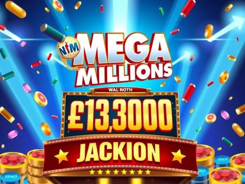 Visual graph showing the growth trend of the current Mega Millions jackpot over recent weeks