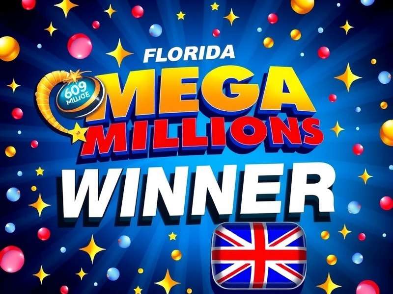 Florida Mega Millions winner holding lottery ticket