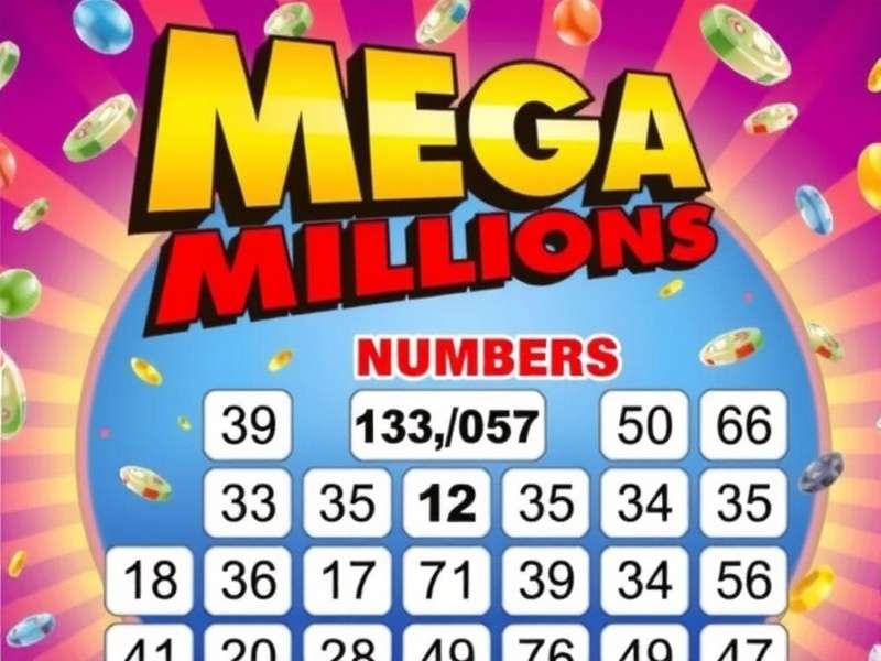 Mega Millions winning numbers statistical analysis chart showing frequency distribution