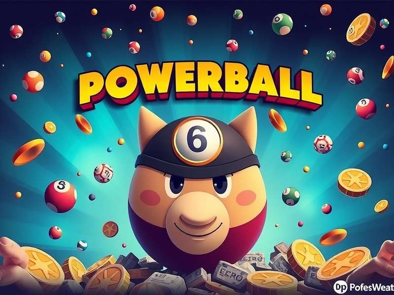 Visual comparison chart of US Powerball and Mega Millions lottery tickets and jackpots