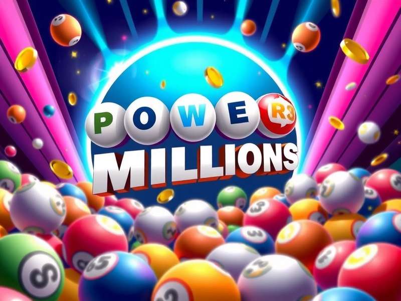 Mega Millions Jackpot Celebration with confetti and oversized check