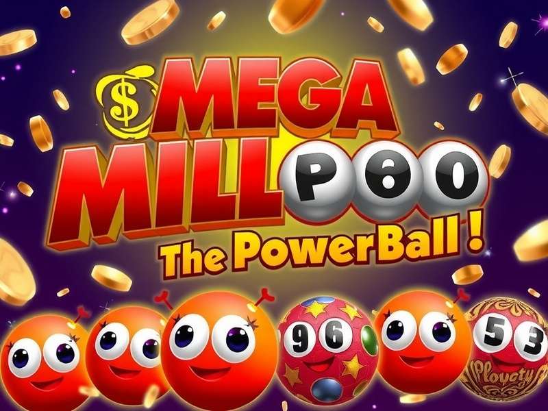 Data visualization showing Mega Millions Powerball winning number patterns over time