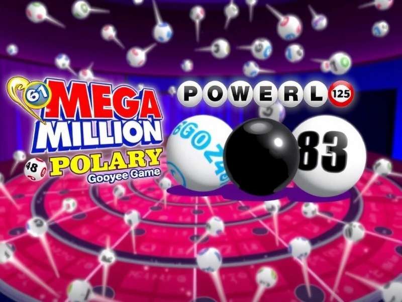 Mega Millions Powerball lottery tickets showing winning combinations
