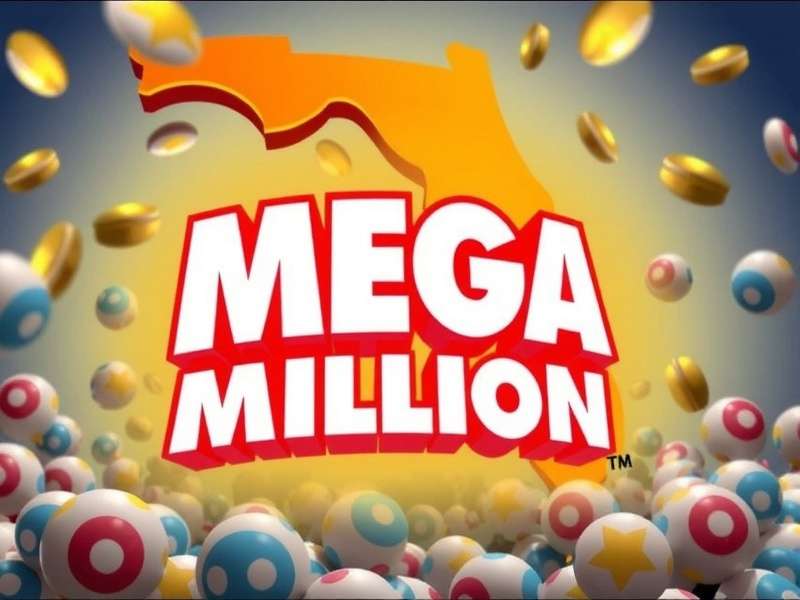 Mega Millions lottery tickets and money