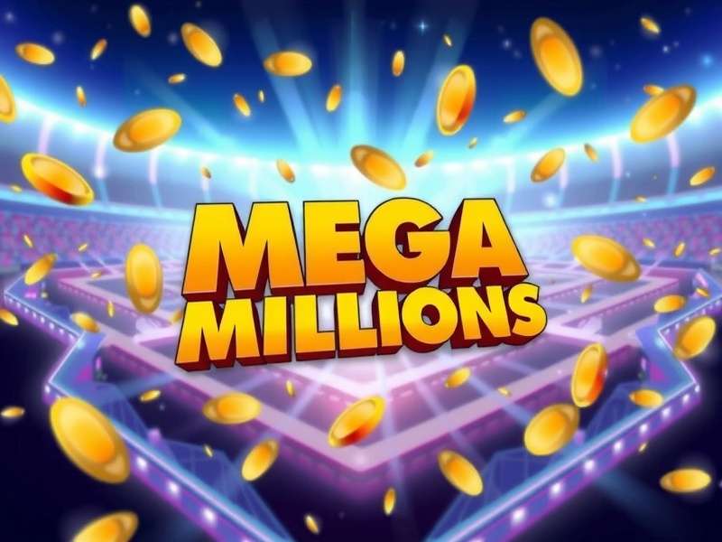 Collection of Mega Millions lottery tickets with lucky numbers