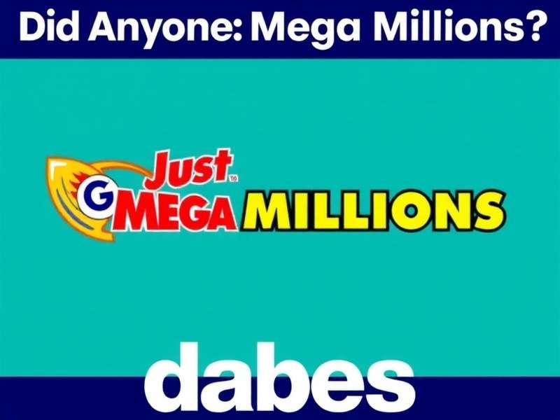 Mega Millions jackpot celebration with lottery tickets and money