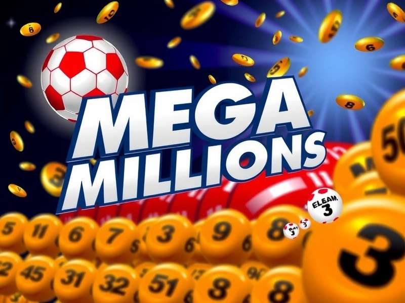 Mega Millions Lottery Jackpot Banner - Play Mega Millions Game