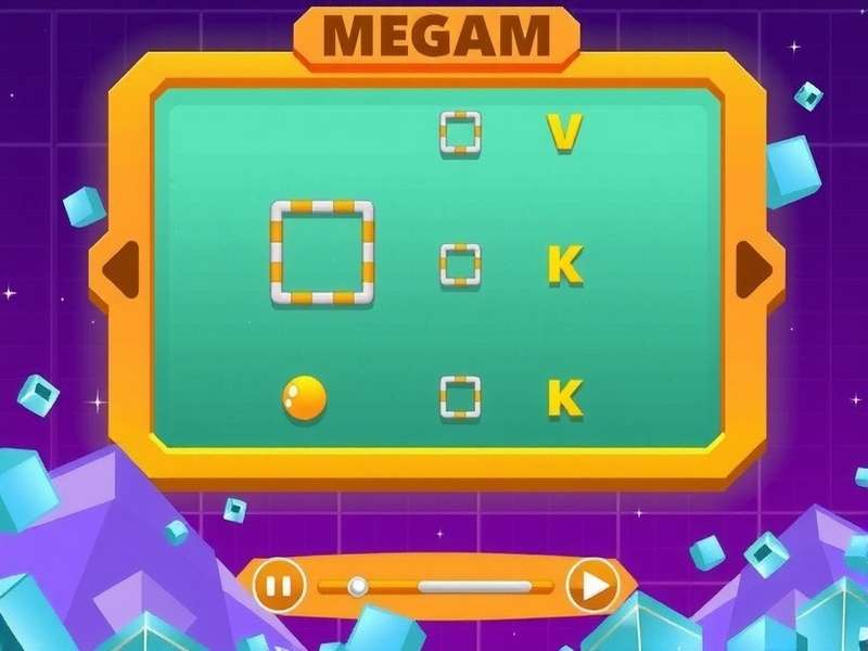 Mega Millions lottery jackpot banner with gold coins and lottery balls